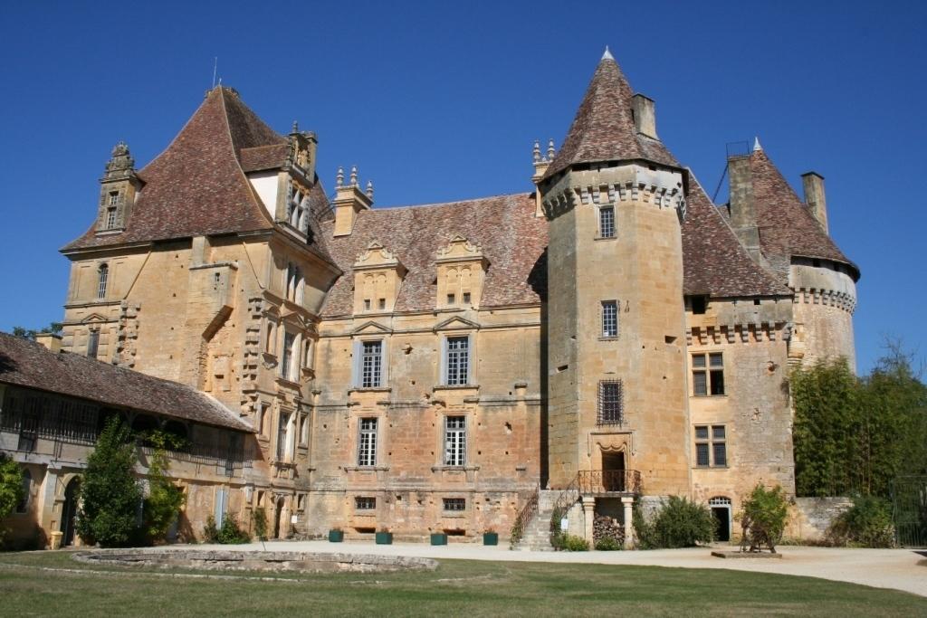 Chateau De Lanquais Bagian luar foto